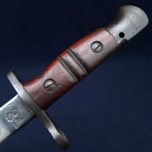 US Model 1917 Bayonet with Home Guard Frog, by Remington 1917 - 11